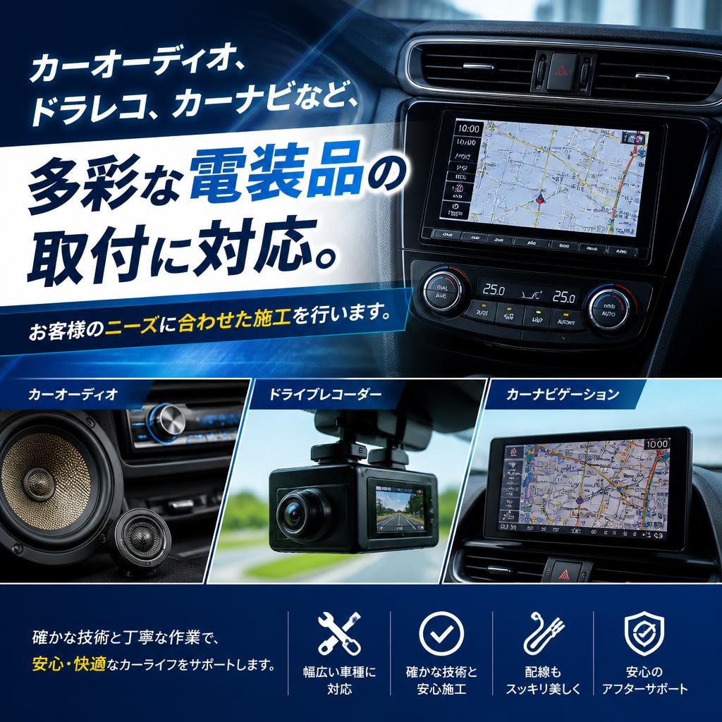 対応可能な車用品