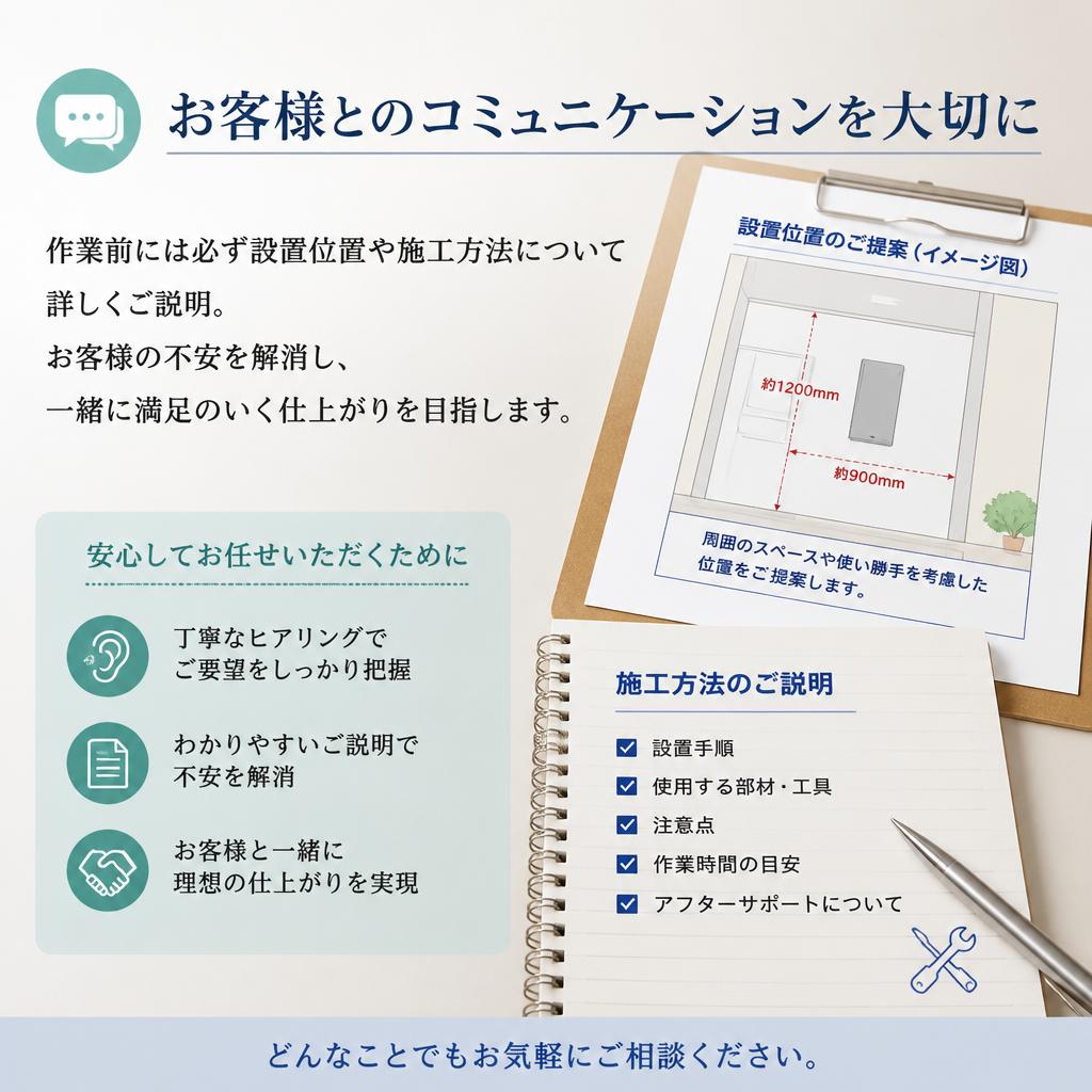 親身なコミュニケーション