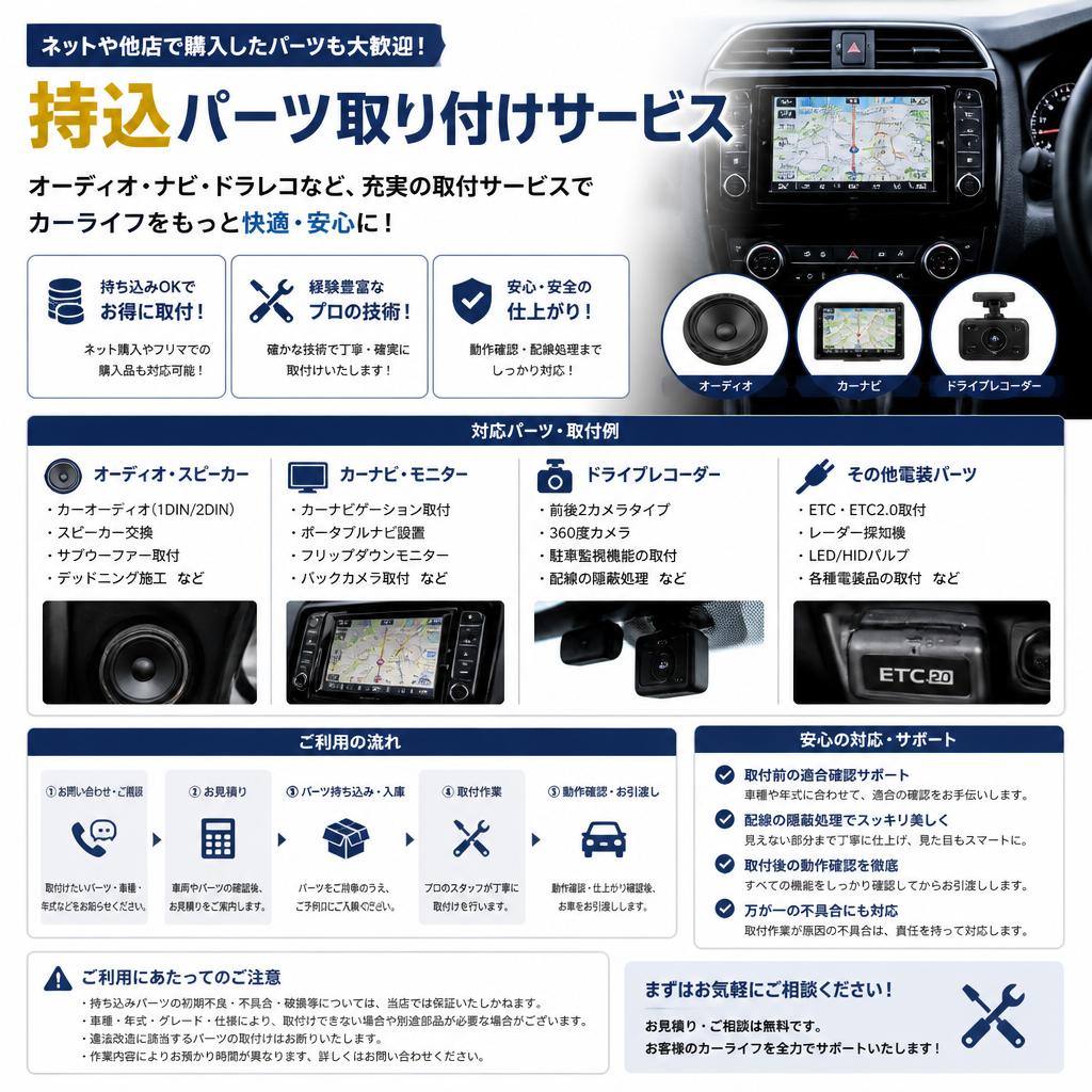 多彩なサービス
